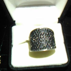 Kay Jeweler s Black PaveRing size 7